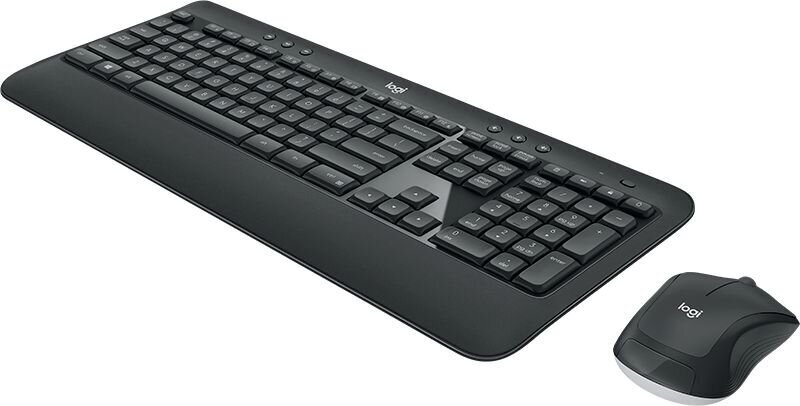 Belaidė klaviatūra Logitech MK540, juoda kaina ir informacija | Klaviatūros | pigu.lt