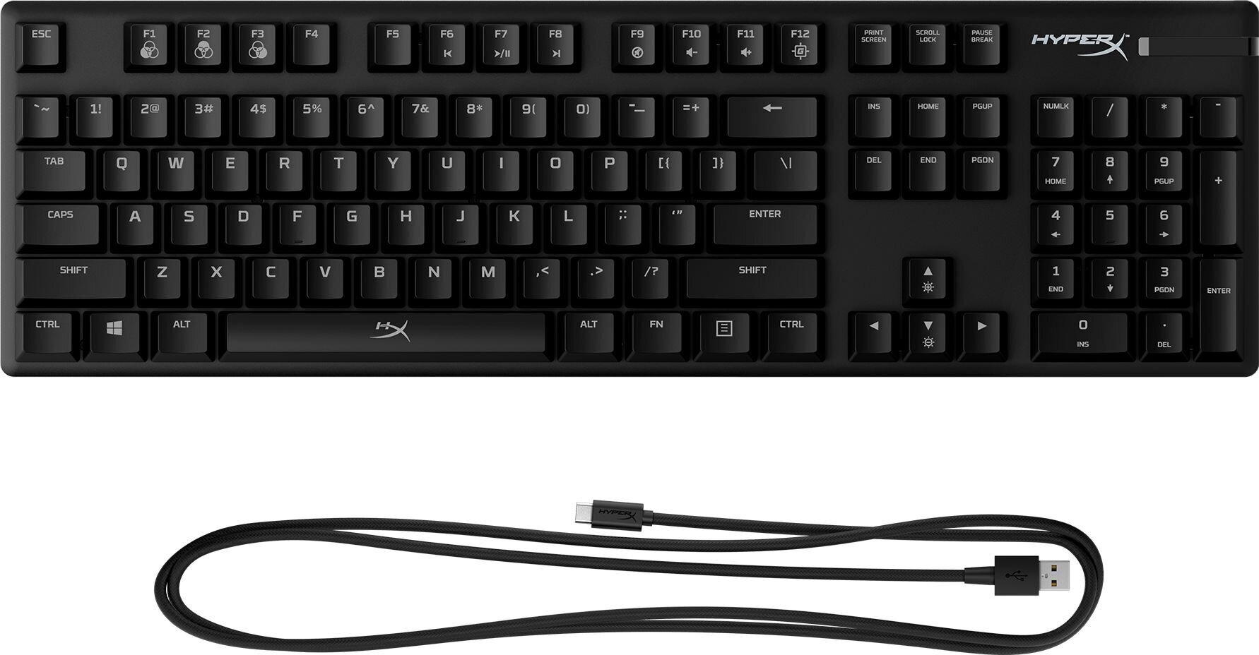 HyperX HX-KB6RDX-US kaina ir informacija | Klaviatūros | pigu.lt