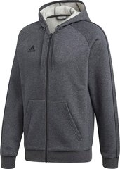Džemperis vyrams Adidas Core 18 Fz FT8070, pilkas kaina ir informacija | Džemperiai vyrams | pigu.lt