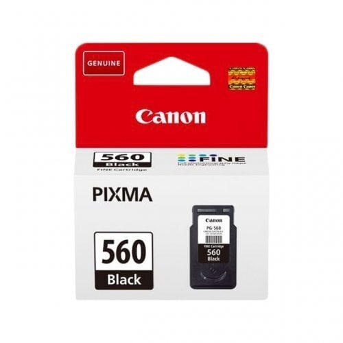 Canon PG-560 (3713C001), juoda цена и информация | Kasetės rašaliniams spausdintuvams | pigu.lt