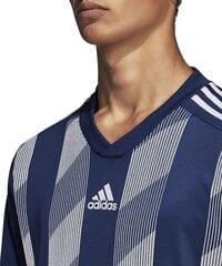 Futbolo marškinėliai Adidas, mėlyni kaina ir informacija | Futbolo apranga ir kitos prekės | pigu.lt