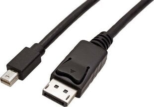 DisplayPort Mini - DisplayPort 2м цена и информация | Кабели и провода | pigu.lt
