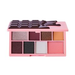 Палитра теней для век Makeup Revolution Rocky Road Mini Chocolate 11.2 г цена и информация | Тушь, средства для роста ресниц, тени для век, карандаши для глаз | pigu.lt