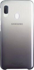 Samsung SAMSUNG GRADATION COVER EF-AA305CBEGWW GALAXY A20 / A30 CZARNY standard цена и информация | Чехлы для телефонов | pigu.lt