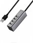 USB šakotuvas Hoco HB1 su 4 USB jungtimis kaina ir informacija | Adapteriai, USB šakotuvai | pigu.lt