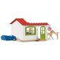 Žaislinė veterinarijos klinika su gyvūnais Farm World Schleich kaina ir informacija | Žaislai mergaitėms | pigu.lt
