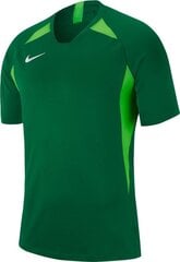 Футболка для мальчиков Nike JR Legend SS Jersey 302, 122 см, зеленый цвет цена и информация | Футбольная форма и другие товары | pigu.lt