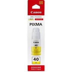 Canon GI-40 Y (3402C001), geltona kaina ir informacija | Kasetės rašaliniams spausdintuvams | pigu.lt