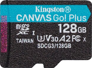 Kingston SDCG3/128GBSP цена и информация | Карты памяти для телефонов | pigu.lt