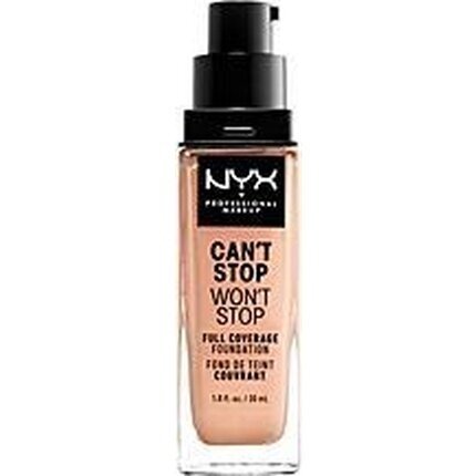 Makiažo pagrindas NYX Can't Stop Won't Stop Light, 30ml цена и информация | Makiažo pagrindai, pudros | pigu.lt