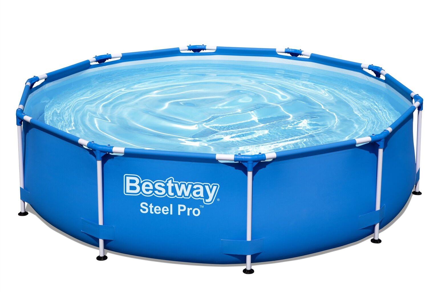 Karkasinis baseinas Bestway Steel Pro 305x76 cm, su filtru kaina ir informacija | Baseinai | pigu.lt