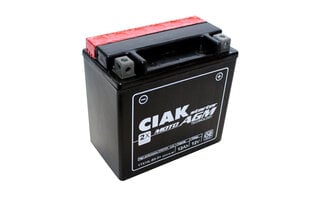 Аккумулятор Ciak YTX14L-BS 12Ah 12V цена и информация | Мото аккумуляторы | pigu.lt
