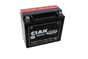 Аккумулятор Ciak YTX20-BS 18Ah 12V цена и информация | Мото аккумуляторы | pigu.lt