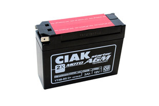 Аккумулятор CIAK YT4B-BS 3Ah 12V цена и информация | Мото аккумуляторы | pigu.lt