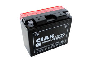 Аккумулятор CIAK YT12B-BS 10Ah 12V цена и информация | Мото аккумуляторы | pigu.lt