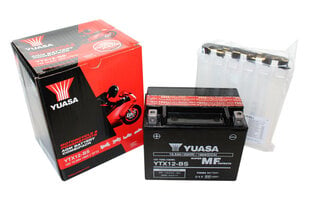 Аккумулятор для мотоцикла Yuasa 12V 10Ah YTX12-BS цена и информация | Мото аккумуляторы | pigu.lt