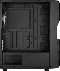 Aerocool Aero Menace Saturn RGB-G-BK-v1 kaina ir informacija | Korpusai | pigu.lt