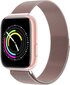 Garett Women Eva Pink Steel kaina ir informacija | Išmanieji laikrodžiai (smartwatch) | pigu.lt