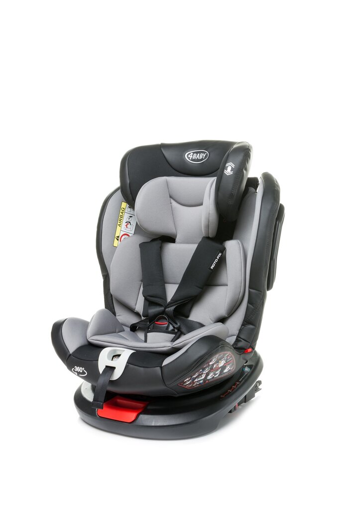 Automobilinė kėdutė 4Baby Roto-Fix, 0-36 kg, blue kaina ir informacija | Autokėdutės | pigu.lt