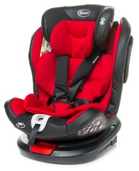 Automobilinė kėdutė 4Baby Roto-Fix, 0-36 kg, red kaina ir informacija | Autokėdutės | pigu.lt