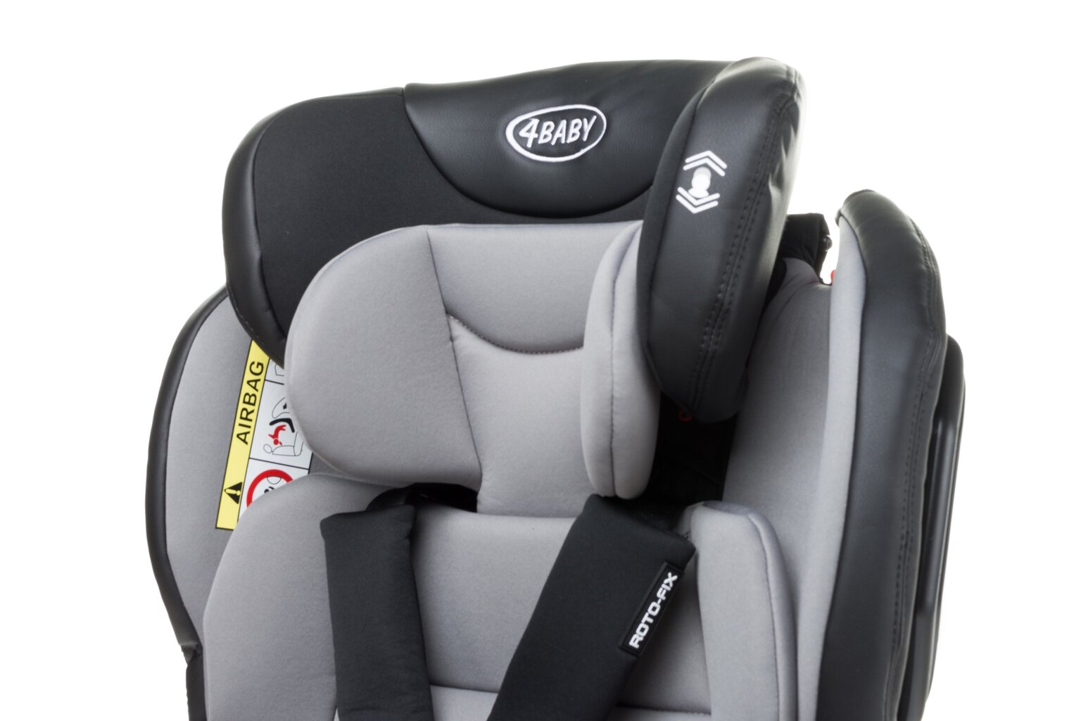 Automobilinė kėdutė 4Baby Roto-Fix, 0-36 kg, red kaina ir informacija | Autokėdutės | pigu.lt