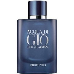 Парфюмерная вода для мужчин Giorgio Armani Acqua Di Gio Profondo EDP 75 мл цена и информация | Мужские духи | pigu.lt