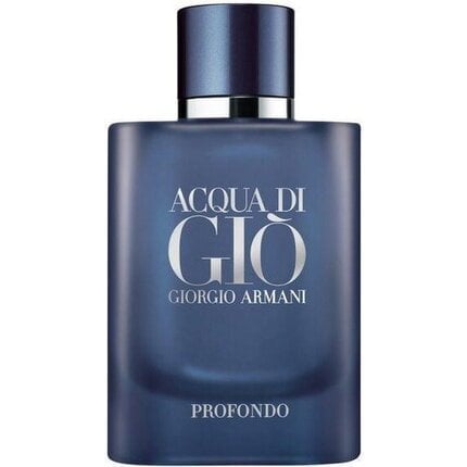 Kvapusis vanduo Giorgio Armani Acqua Di Gio Profondo EDP vyrams 75 ml цена и информация | Kvepalai vyrams | pigu.lt