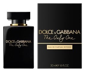 Парфюмированная вода Dolce&Gabbana The Only One Intense EDP для женщин 50 мл цена и информация | Женские духи | pigu.lt