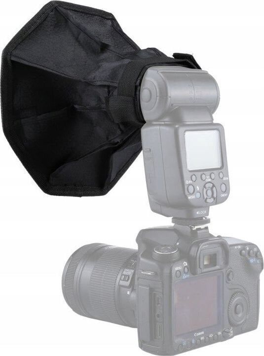 Puluz sulankstomas kameros blykstės atšvaitas 20 cm цена и информация | Fotografijos apšvietimo įranga | pigu.lt