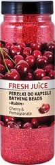 Пузырьки для ванн Elfa Pharm Fresh Juice Cherry & Pomegranate, 450мл цена и информация | Масла, гели для душа | pigu.lt