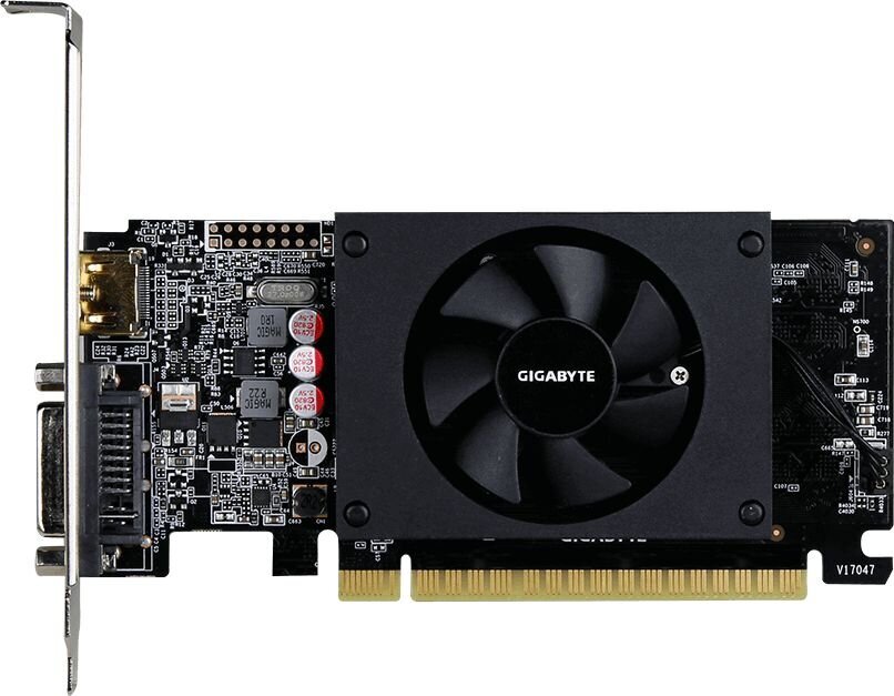 Gigabyte GV-N710D5-1GL R2.0 kaina ir informacija | Vaizdo plokštės (GPU) | pigu.lt