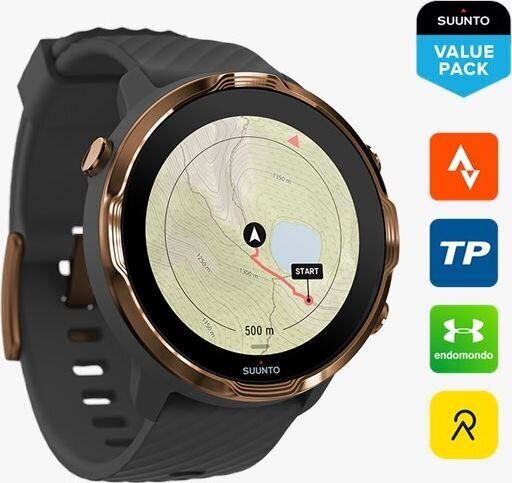 Suunto 7 Graphite Copper kaina ir informacija | Išmanieji laikrodžiai (smartwatch) | pigu.lt