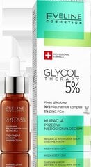 Лечение дефектов Eveline Glycol Therapy 5% 18мл цена и информация | Сыворотки для лица, масла | pigu.lt