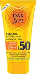 Saulės emulsija veidui ir kūnui Dax Sun SPF 50, 50 ml kaina ir informacija | Kremai nuo saulės | pigu.lt