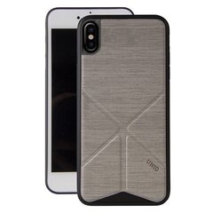 Uniq case Transforma Ligne, skirtas iPhone X / Xs, pilkas kaina ir informacija | Telefono dėklai | pigu.lt