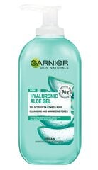 Очищающий гель для лица Garnier Hyaluronic Aloe 200 мл цена и информация | Средства для очищения лица | pigu.lt