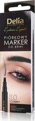 Карандаш для бровей Delia My Wow Brows 1.0 Black, 1,3г цена и информация | Карандаши, краска для бровей | pigu.lt