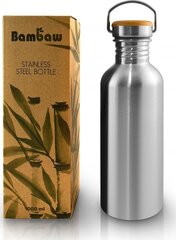 Бутылка для питья Bambaw, 1000 мл цена и информация | Фляги для воды | pigu.lt