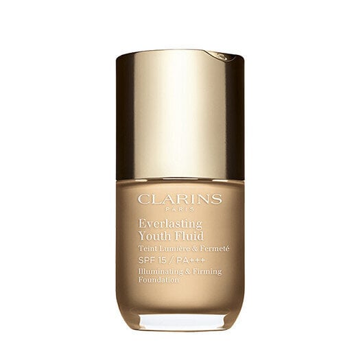 Makiažo pagrindas Clarins Everlasting Youth Fluid 30 ml, 107 Beige цена и информация | Makiažo pagrindai, pudros | pigu.lt