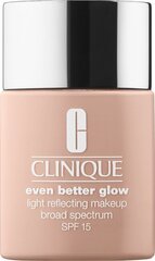 Makiažo pagrindas Clinique Even Better Glow WN 122 Clove SPF15, 30 ml kaina ir informacija | Makiažo pagrindai, pudros | pigu.lt