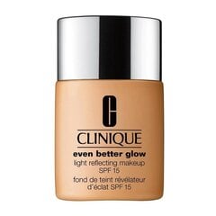 Makiažo pagrindas Clinique Even Better Glow Light Reflecting Makeup SPF15 30 ml, CN 20 Fair kaina ir informacija | Makiažo pagrindai, pudros | pigu.lt