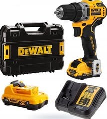 Компактная дрель-отвертка, 12В DeWALT DCD701D2-QW цена и информация | Шуруповерты, дрели | pigu.lt