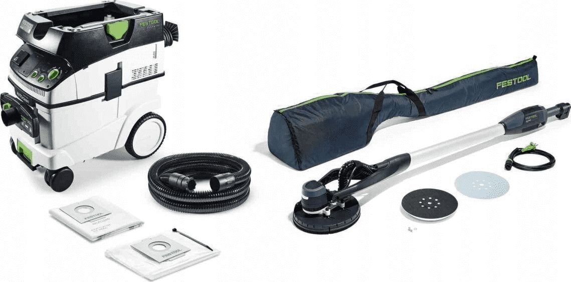 Festool Sienų ir lubų šlifavimo įrankis PLANEX LHS-E 225/CTL36-Set 575447 kaina ir informacija | Šlifuokliai | pigu.lt