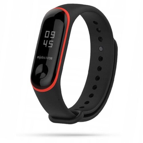 Tech-Protect Watch Band Black Red цена и информация | Išmaniųjų laikrodžių ir apyrankių priedai | pigu.lt