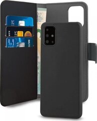 Puro skirtas Samsung Galaxy A71, Juodas kaina ir informacija | Telefono dėklai | pigu.lt