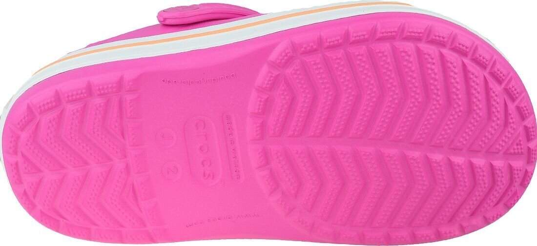 Crocs™ klumpės mergaitėms Crocband Clog, 204537-6QZ kaina ir informacija | Guminės klumpės vaikams | pigu.lt