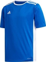 Marškinėliai vyrams Adidas mėlyna kaina ir informacija | Futbolo apranga ir kitos prekės | pigu.lt