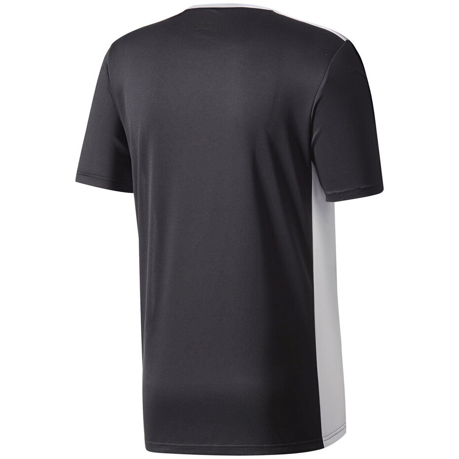 Vaikiški marškinėliai adidas Entrada 18 Jersey JUNIOR black CF1035/CF1041 цена и информация | Futbolo apranga ir kitos prekės | pigu.lt