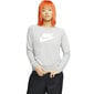 Sportinis džemperis moterims Nike Essentials Crew FLC HBR BV4112 063, pilkas kaina ir informacija | Džemperiai moterims | pigu.lt