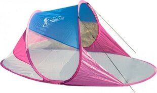 Самостоятельно построенная пляжная палатка Royokamp, розово-голубая цена и информация | Палатки | pigu.lt